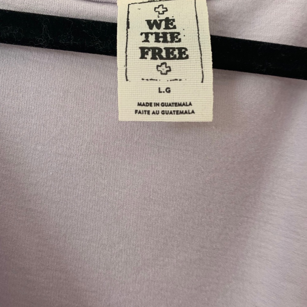 Free People Ruffle Bottom Top - Picture 2 of 2